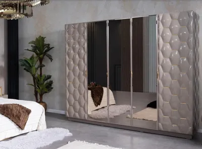 Produktbild von Kleiderschrank Schrank Luxus Holz Schränke Möbel Design Luxus Neu Schlafzimmer