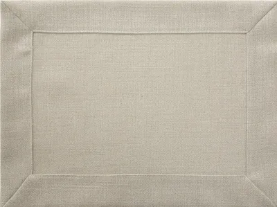 Produktbild von EUROFIRANY | Tischset 4er Set - 30 x 40 cm - beiges Platzset - Glatt Boho
