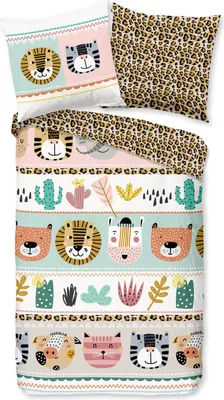 Produktbild von ESPiCO Bettwäsche Trendy Bedding Friends Multi 135 cm x 200 cm