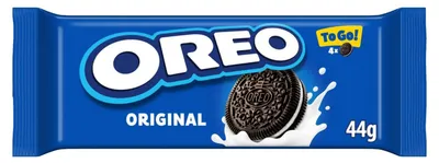 Produktbild von Oreo Original 4er Kakaokekse mit Cremefüllung, 44g