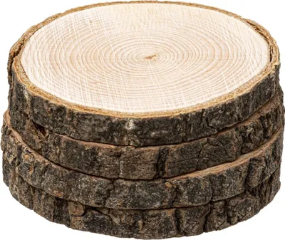 Produktbild von Sada 4 okrúhlych podložiek Ecorce