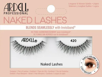 Immagine prodotto di Ciglia finte Naked Lashes 420 per donna 1 - Nero - Ardell