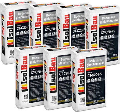 Produktbild von IsolBau Bodenausgleichsmasse 2-20mm Isolbau Ausgleichsmasse 175kg Selbstnivellierende