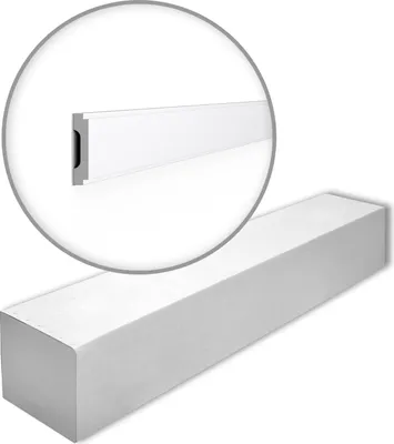 Produktbild von NMC WD1-box WALLSTYL Wandleisten 1 Karton SET mit 23 Stuckleisten | 46 m