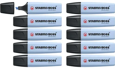 Immagine prodotto di STABILO Boss Original Pastel evidenziatore 1 pz Punta smussata Blu