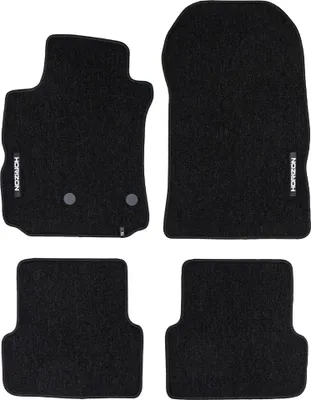 Image de Tapis de Sol de Voiture pour Renault Grand Modus 2004-2012 Velours Noir 4Pcs