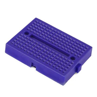 Produktbild von Mini Breadboard mit 170 Kontakten - Farbe: blau