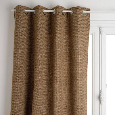 Produktbild von Fenstervorhang, Leinen-Optik, Polyester, 260 x 140 cm
