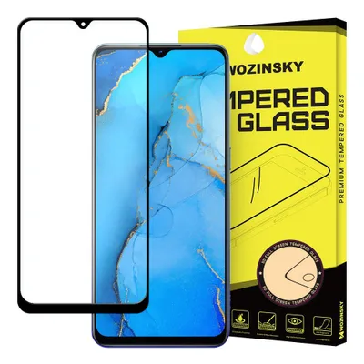 Produktbild von Wozinsky super haltbares Full Glue gehrtetes Glas fr Oppo Reno3