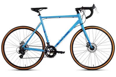 Produktbild von WYNN Gravelbike Gravel 28 Zoll GRL5.0 blau Rahmenhöhe 57 cm Damen Herren 14 Gänge