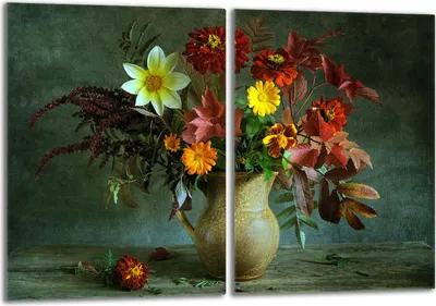 Produktbild von Glasherdplattenschutz 2x40x52 Blumen