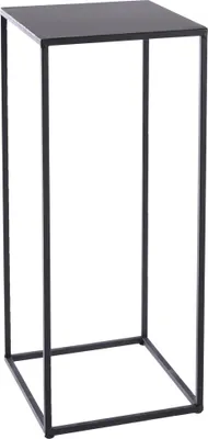 Produktbild von Mica Decorations Beistelltisch Quinty iron 25 x 25 x 60 cm schwarz