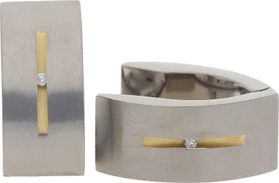 Produktbild von BOCCIA Titanium Brillantcreole 0521-03
