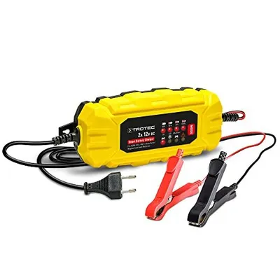 Produktbild von TROTEC Batterieladegerät PBCS 2A | für Auto-, Motorrad- und Motorscooter-BatterienSmartes Universal-Ladegerät zum Laden und Erhalten von 12V-Autobatterien