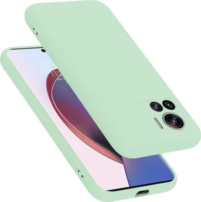 Produktbild von Cadorabo Schutzhülle für Motorola EDGE 30 ULTRA / X30 PRO Hülle in Grün Handyhülle Case Cover TPU Etui