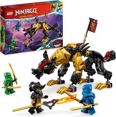 Produktbild von LEGO 71790 NINJAGO Jagdhund des kaiserlichen Drachenjägers, baubares Monster-Spielzeug für Kinder ab 6 Jahren, Jungs und Mädchen,