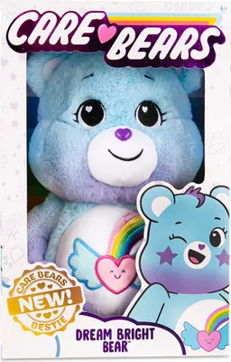 Obrázek produktu pro Roztomilí medvídci – barevný plyšový medvídek 35 cm – Dream Bright Bear – 22425