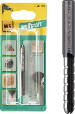 Image de Wolfcraft Foret à fraiser pour plaque de plâtre ø 8mm 7981000