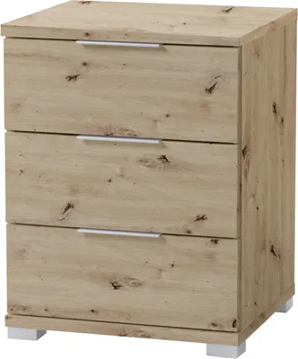 Image de Nachtkommode >Smilla< in Artisan Eiche, Melamin - 46x61x42cm (BxHxT)