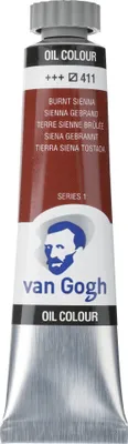 Zdjęcie produktu dla Tubka z farbą olejną Van Gogh 20 ml Burnt Sienna 411