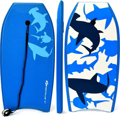 Produktbild von COSTWAY Bodyboard, Schwimmbrett Schwimmboard, Surfbrett Kinder, Surfboard, Sup-Board 83x47x5,5cm S
