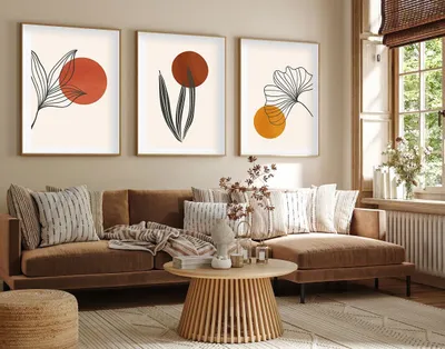 Image de Wallity, Huhu215 - 50 x 35, Tableaux, Multicolore, MDF, 35 x 50 cm