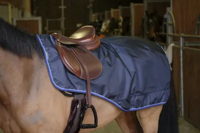 Image de Couvre-reins Equithème Tyrex 1680D doublure Coolmax (fibres de polyester)