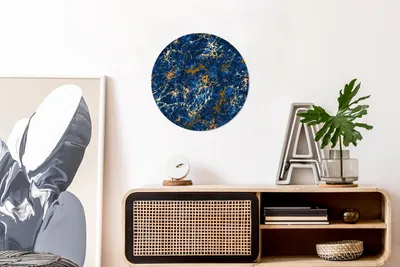 Produktbild von MuchoWow® - Schlafzimmer - Bilder - Der Kreis - Kunst für die Wohnung - Plastik - Kunstdruck - Wandbild