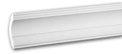 Produktbild von PROFHOME 150101 Eckleiste aus Polyurethan Deckenleiste Stuckleiste 2 m
