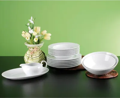 Produktbild von Seltmann Weiden Rondo/Liane weiß Tafelservice 16tlg.