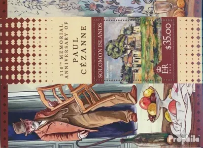 Produktbild von Briefmarken Salomoninseln 2016 Mi Block 546 (kompl. Ausg.) postfrisch Paul Cézanne