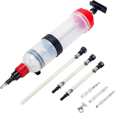 Produktbild von Seringue a Huile 1500ml Grande Huile Aspiration Seringue mit Schlauchverlängerung, manueller Pumpe, Liquid Extractor und Remplissage Pompe