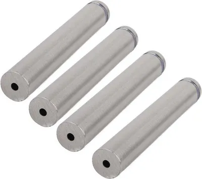 Produktbild von Zinnbüge-Reklamehalter - 19x120mm - Silber