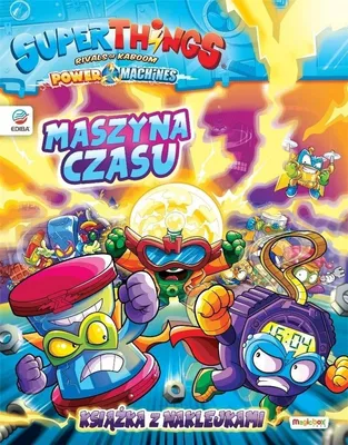 Imagen del producto de SuperThings Książka z Naklejkami i Figurką