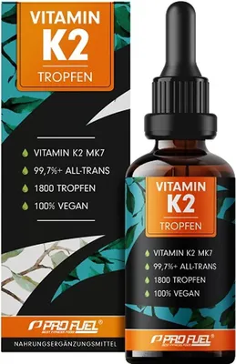 Produktbild von ProFuel Vitamin K2 (1800 Tropfen) 50ml