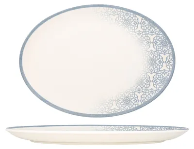 Obrázek produktu pro Servírovací mísa Kütahya Porselen – Casa Blue – porcelán – 33 x 19 cm