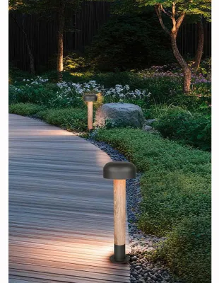 Produktbild von Außenleuchte, Stehlampe, Aluminium, betonfarben, H 54 cm