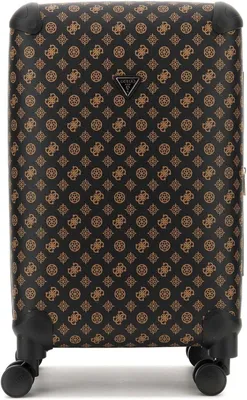Image de Valise à roulettes - Voyage d'affaires - Fermeture à combinaison - 64 cm - Marron