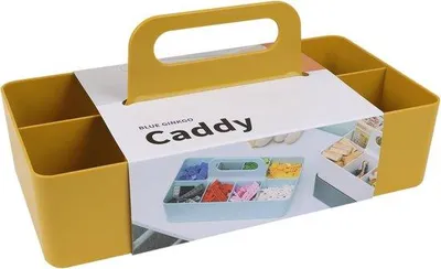 Produktbild von Famanu Aufbewahrungsbox stapelbar mit Tragegriff - gelb