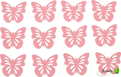 Produktbild von Schmetterlinge Papier, 3D-Aufkleber, Farbe:rosa