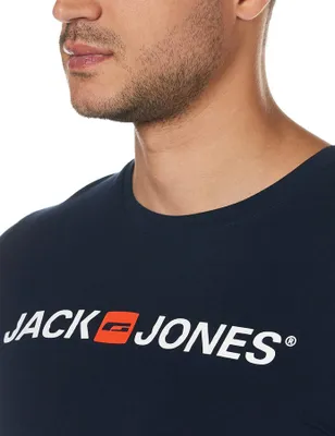 Obrázok produktu pre Pánske tričko Jack & Jones JJECORP Logo s krátkym rukávom Plus Size |