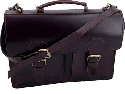Produktbild von Mika Aktentasche Kester Leder braun ca. 39 x 27 x 11 cm 28056002