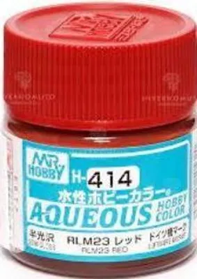 Produktbild von Mr Hobby - Gunze H-414 - Aqueous Hobby Colors (10 ml) RLM23 Red - Neu