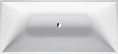 Produktbild von Duravit Badewanne DURASQUARE 1850 x 850 mm, freistehend, 2 Rückenschrägen weiß