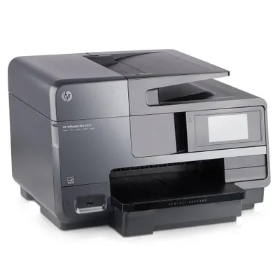 Produktbild von HP OfficeJet Pro 8620 All-In-One Tintenstrahldrucker (Scannen, Kopieren, Faxen, USB, LAN, WLAN, NFC) A7F65-64001