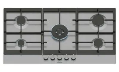 Produktbild von Siemens iQ500 EC9A5RI90, Edelstahl, Integriert, 90 cm, Gaskochfeld, Edelstahl, 5 Zone(n)