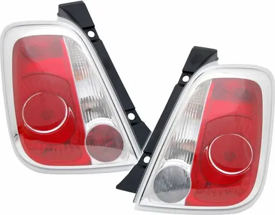 Produktbild von Rückleuchten Heckleuchten Rot LINKS + RECHTS für Fiat 500 ab 2007-07/2015