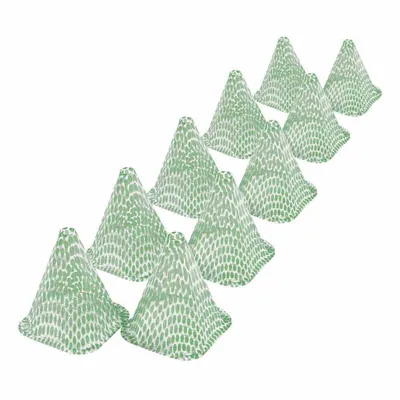 Obrázok produktu pre Klobúk proti slnku, farba: zelená, sada 10 ks Rozmery: 19 x 19 x 22 cm