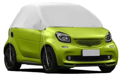 Immagine prodotto di Copertura per auto, protezione UV, resistente alle intemperie, colore argento