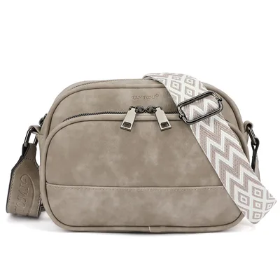 Produktbild von Schultertasche Damen Umhängetasche mittelgroß Handtasche mit Verstelbaar, Weich Breiter Gurt für Pendeln Reise Campus Verabredungen